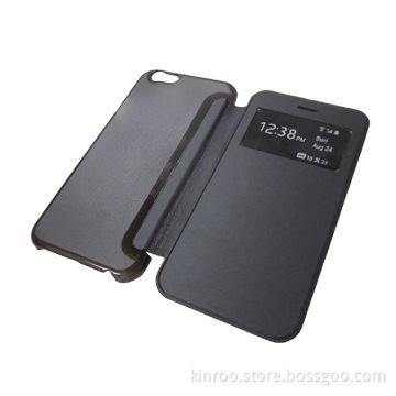 Slim case with transparent hard shell for iPhone 6 4.7"